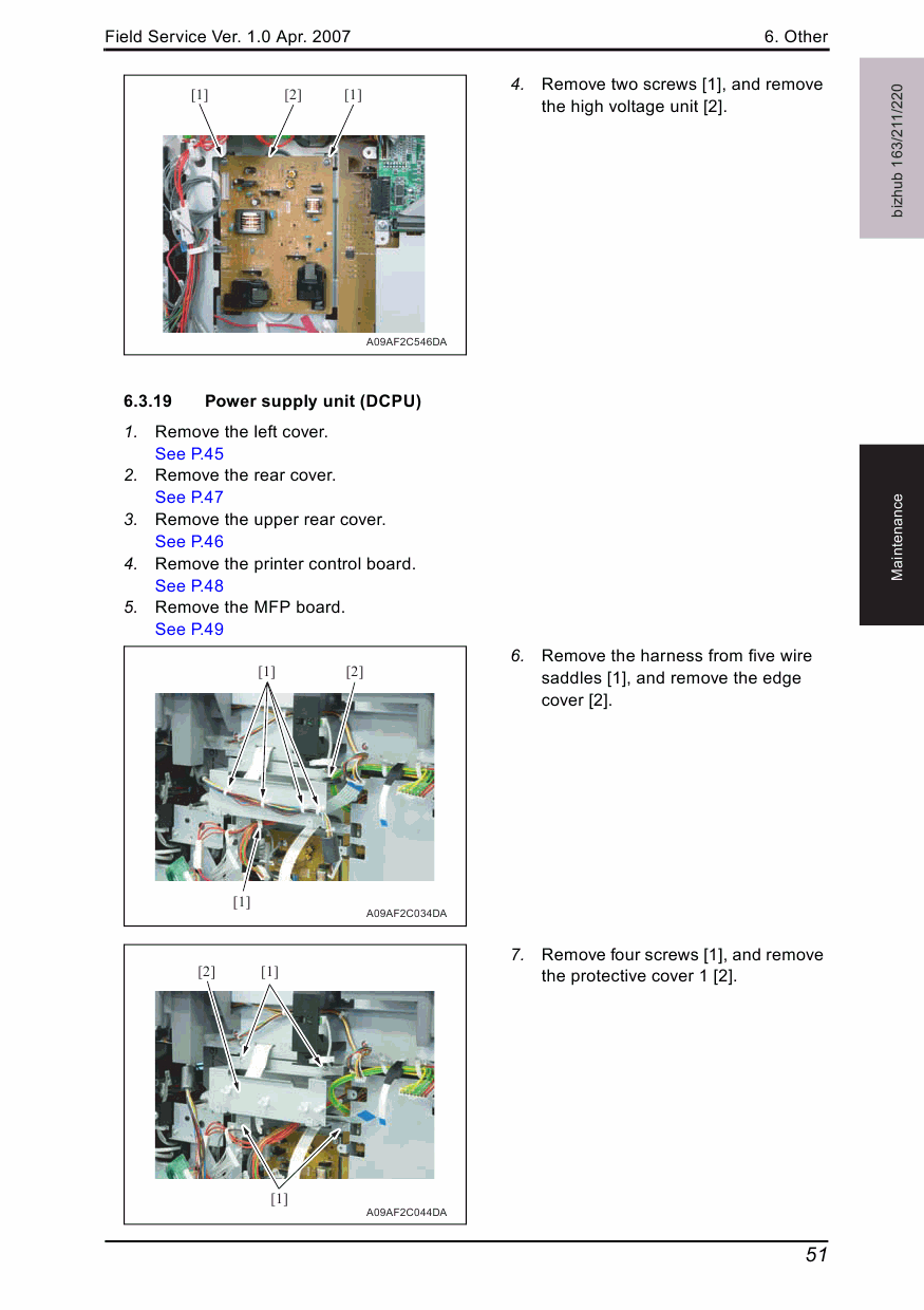 Konica-Minolta bizhub 163 211 220 FIELD-SERVICE Service Manual-3